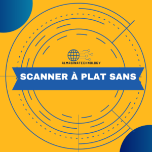 Scanner à plat sans