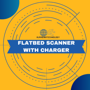 Flatbed scanner with charger